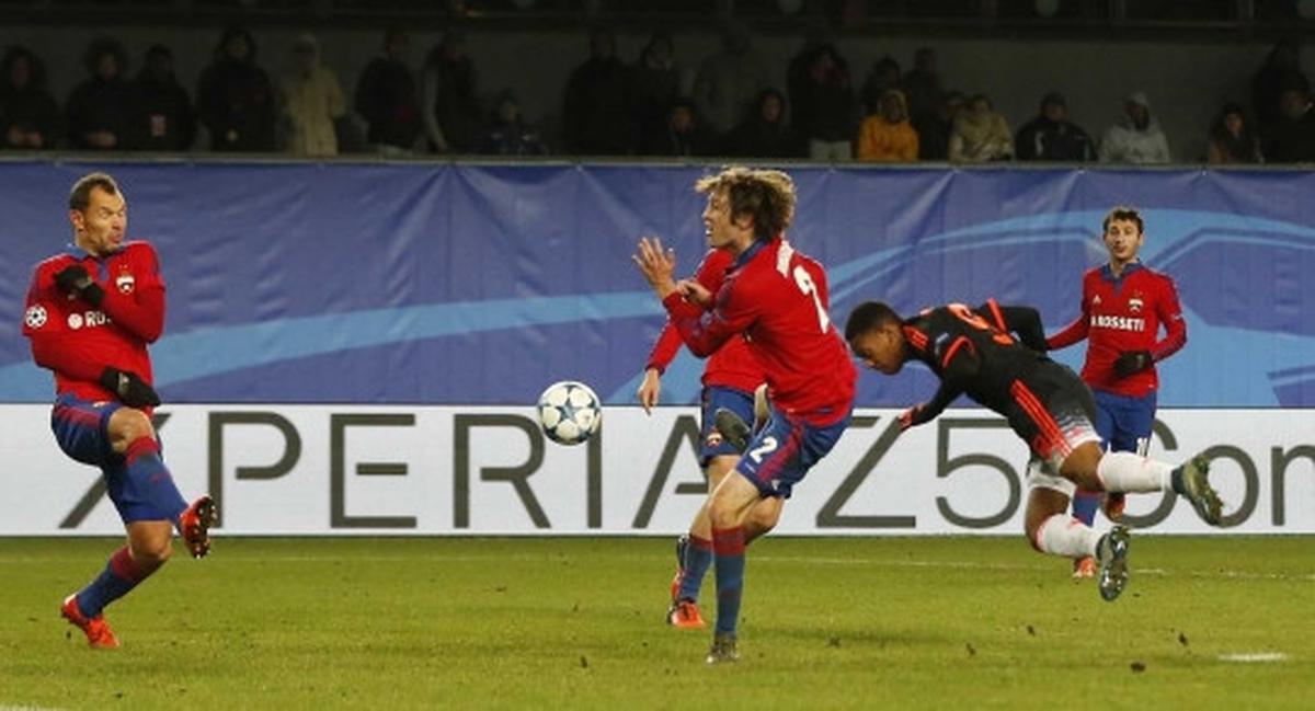CSKA Moscow tahan imbang Manchester United 1-1