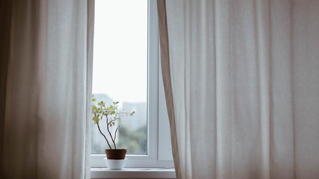 Ilustrasi gorden, pencahayaan di kamar