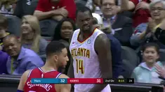 Berita video game recap NBA 2017-2018 antara Philadelphia 76ers melawan Atalanta Hawks dengan skor 101-91.