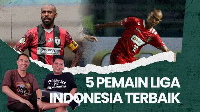 Berita Video, deretan 5 pemain terbaik Liga Indonesia sepanjang masa versi Bola.com