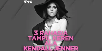 Apa saja rahasia tampil keren dan stylish ala Kendall Jenner? Yuk, kita cek video di atas!