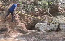 Penjelasan Badan Geologi soal Lubang Misterius di Blitar Isap Air Sungai hingga Kering