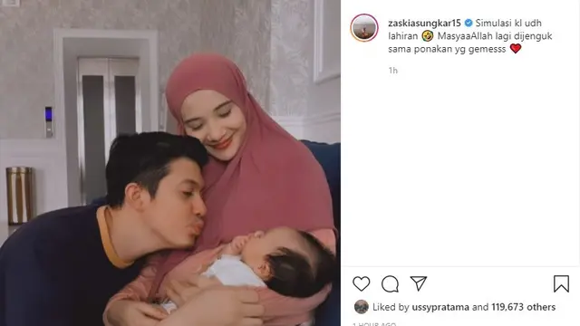 Zaskia Sungkar (Foto: Instagram/@zaskiasungkar15)