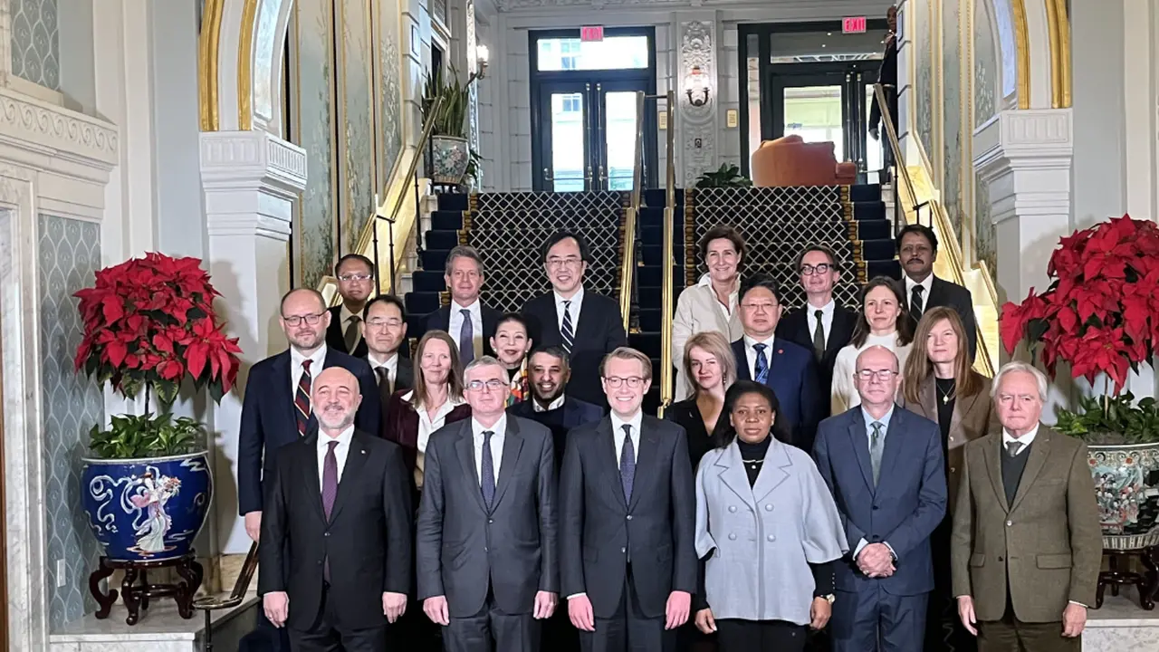 Pertemuan Sherpa G20 ke-1 di Washington DC pada 15-16 Desember 2025. (Foto: laman ekon.go.id)