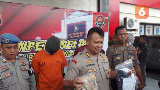 Polisi menangkap senior Aldama (Fauzan/Liputan6.com)