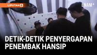 Momen Buron Terduga Penembak Hansip Disergap Polisi