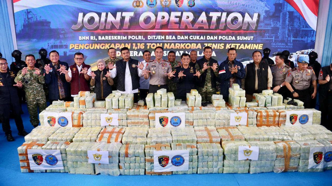 Anomali di Laut Andaman Bongkar 1,16 Ton Ketamin