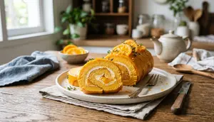 Resep Bolu Gulung Jeruk Lembut yang Anti Retak