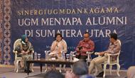UGM Menyapa Alumni di Sumatera Utara yang berlangsung di Hotel Adimulia, Medan, Rabu (3/8/2022).