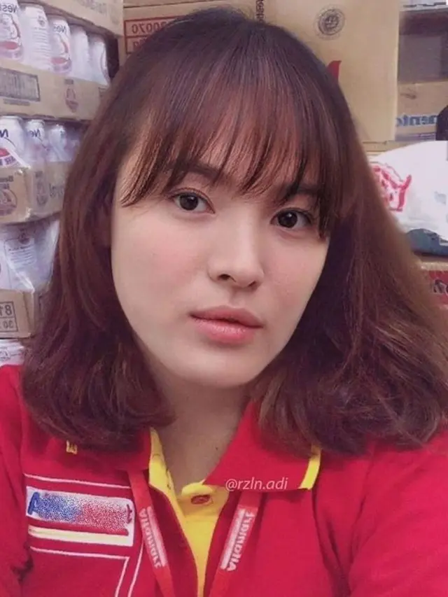 6 Editan Foto Artis Korea Jadi Kasir Minimarket Ini Bikin Ngakak