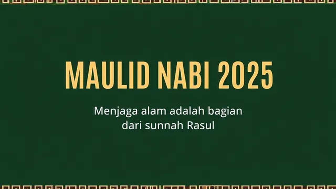 7 Spanduk Maulid Nabi 2025 dengan Sentuhan Modern dan Tetap Islami