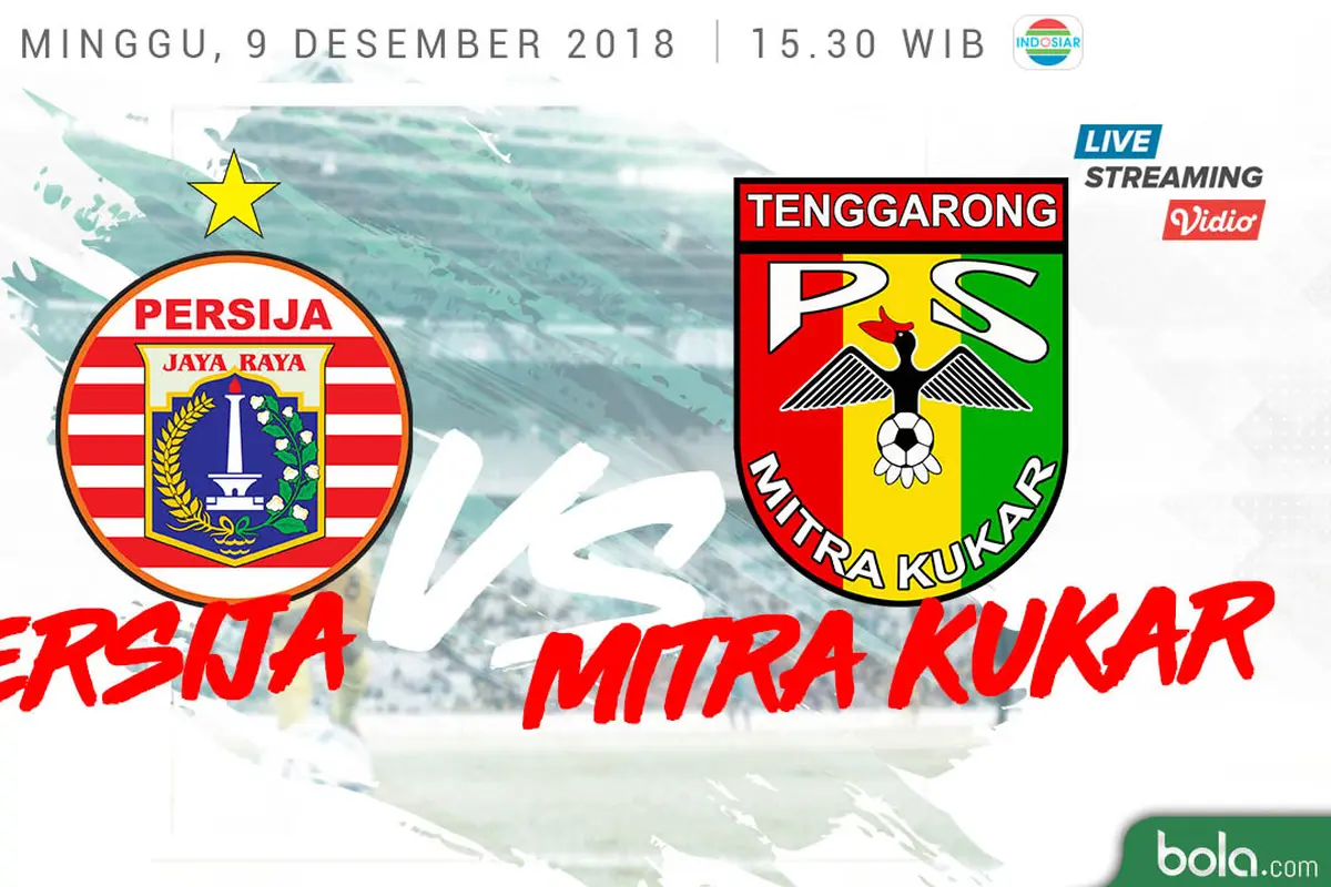 Persija Jakarta Vs Mitra Kukar