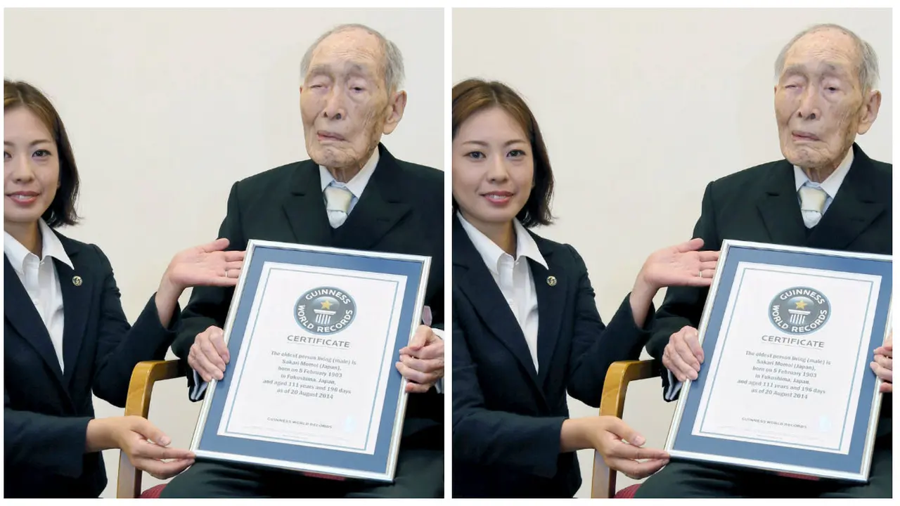 Pria Tertua di Dunia dari Jepang Meninggal
