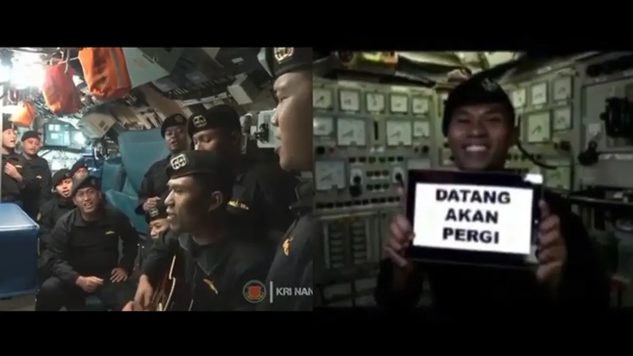 Viral Momen Diduga Awak KRI Nanggala 402 Nyanyi Lagu Sampai Jumpa, Bak Salam Perpisahan