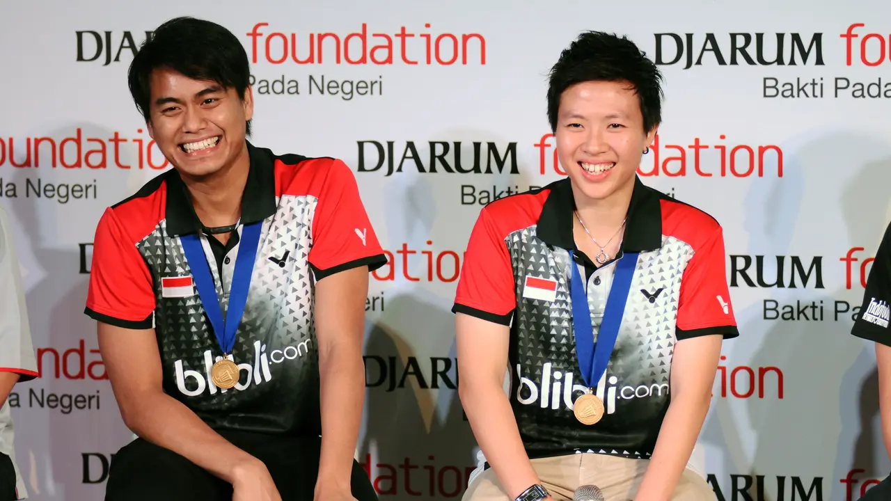 [Foto] Juara All England Diguyur Bonus