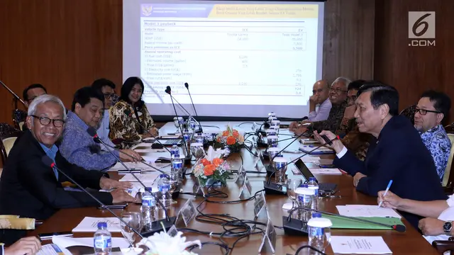 Menko Luhut Bahas Industri Mobil Listrik Nasional Bareng DPR