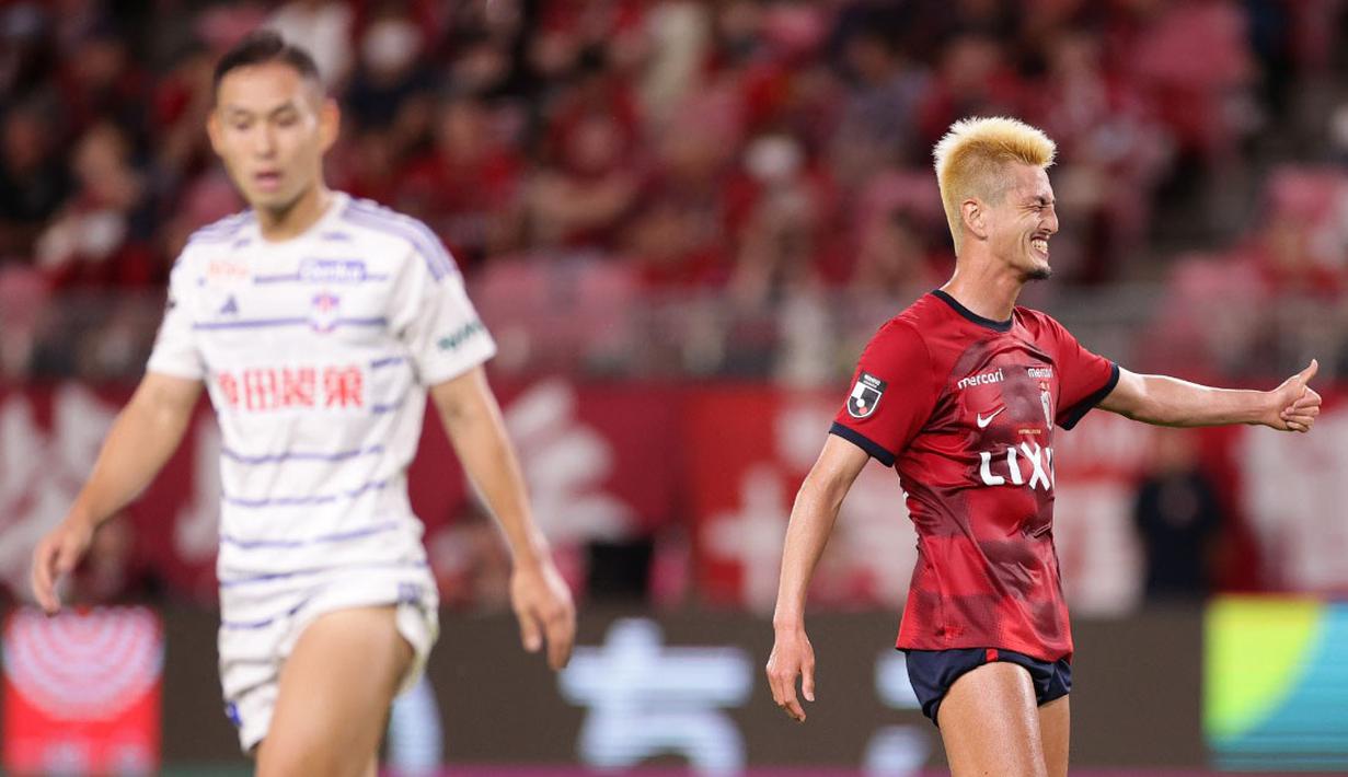 Kini, apakah Yuma Suzuki akan mampu tampil stabil dan membawa Antlers yang sudah puasa gelar
tujuh musim kembali jadi juara? (Dok. J League)