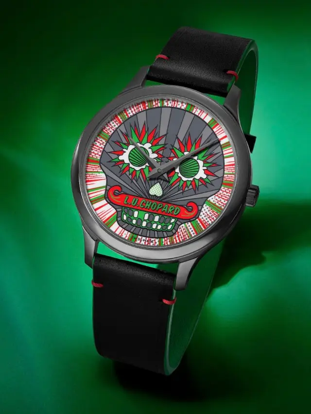 L.U.C Skull One Calavera Pop Art