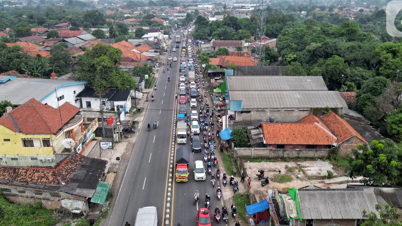 Peta Jalur Mudik Sepeda Motor Lewat Pantura, Waspada Titik Macet di Sini