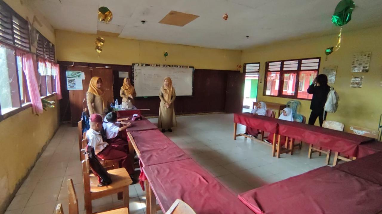 SD negeri di lampung cuma dapat 5 murid