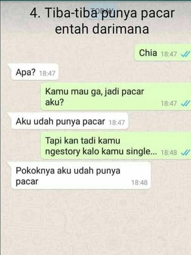 9 Macam Cara Kocak Tolak Pernyataan Cinta, Bikin Ngakak Sekaligus Sedih