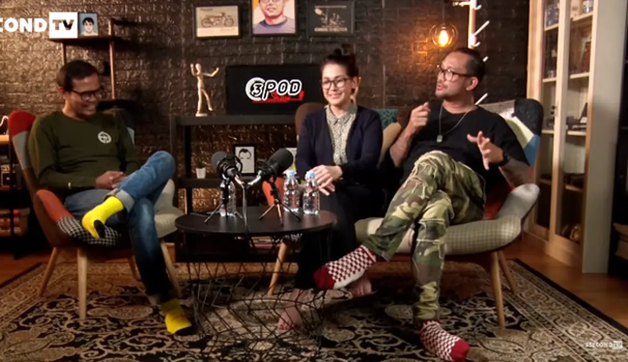 Mieke Amalia dan Tora Sudiro (Youtube/3SECOND TV)