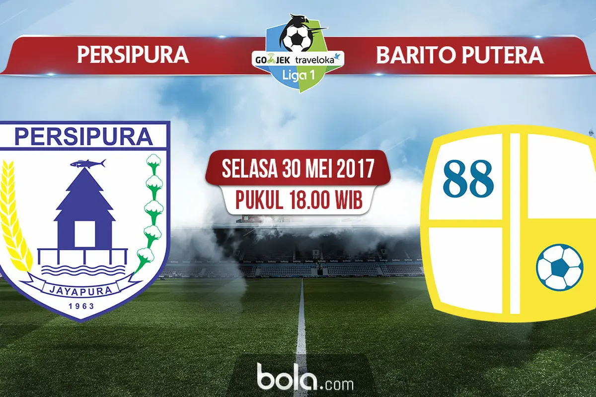 Persipura Jayapura vs Barito Putera