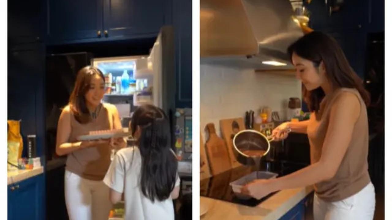 7 Potret Dapur Gisella Anastasia, Intip Bentuknya yang Bikin Betah Masak