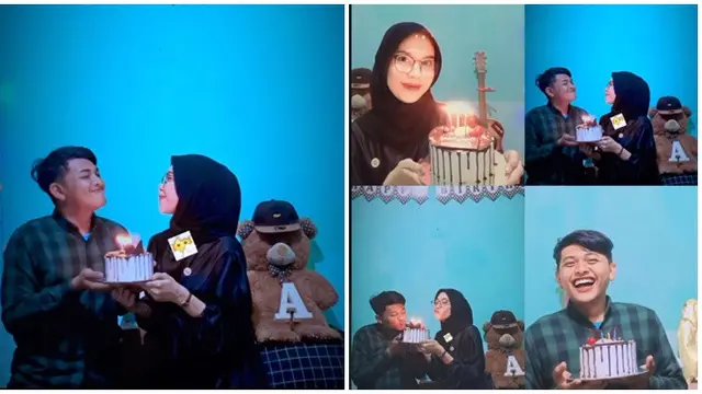 Tak Pernah Dirayakan, Pria Ini Terharu dapat Kejutan dari Istri di Ultah ke-30 Tahun