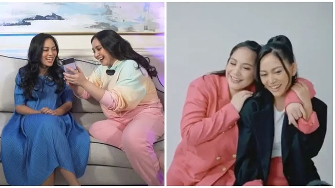 Kolab Bareng, Ini 6 Potret Keakraban Nagita Slavina dan Rachel Vennya