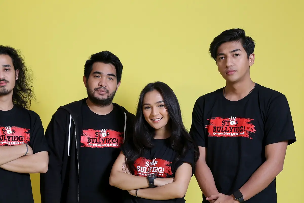 [Bintang] Media visit pemain film Aib#Cyberbully