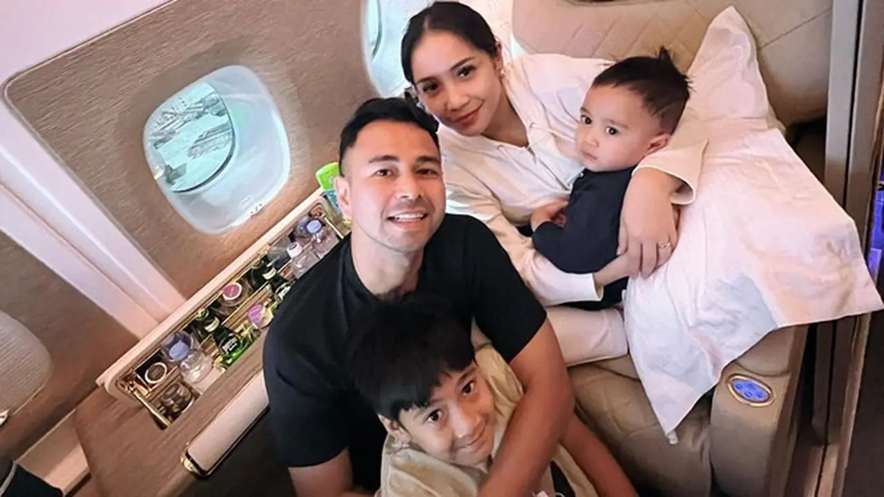 Siap Ikut Marathon, Ini 6 Potret Raffi Ahmad dan Keluarga Bertolak ke Amerika Serikat
