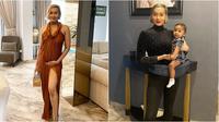 Kimmy Jayanti dan Baby Kira (Sumber: Instagram/kimmyjayanti)