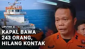 Kapal Bawa 243 Orang Hilang Kontak