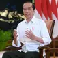 Menyambut tahun 2021, Presiden Joko Widodo (Jokowi) menyampaikan Indonesia mampu bangkit dari pandemi COVID-19. (Biro Pers Sekretariat Presiden)