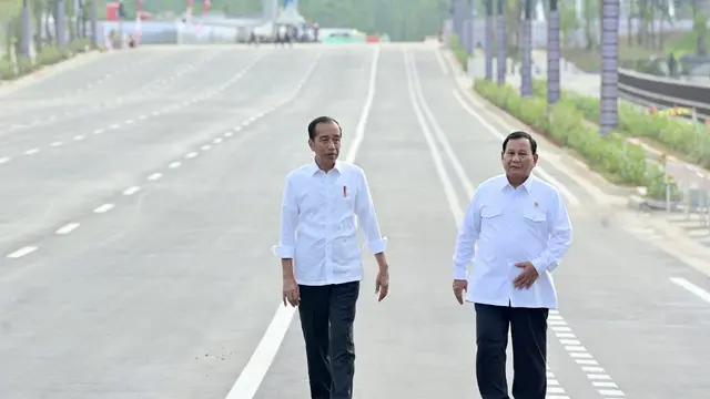 Jokowi dan Prabowo di IKN