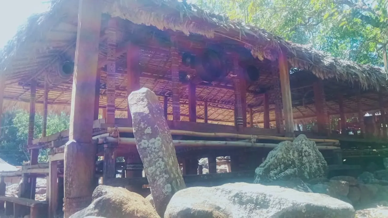 Rumah adat Lewokluok, Kecamatan Demong Pagong, Kabupaten Flores Timur, Nusa Tenggara Timur (NTT). (Foto Istimewah)