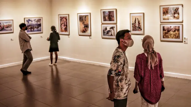 Melihat Pesona Indonesia Lewat International Watercolor 2022
