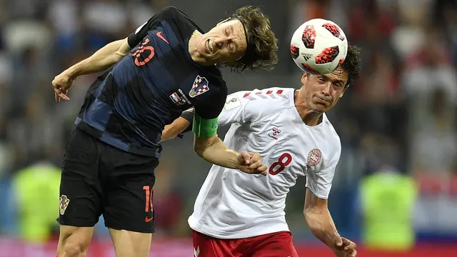 Kroasia, Denmark, Piala Dunia 2018