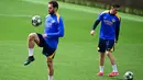 Inter Milan tak terkalahkan dalam lima pertandingan terakhir di semua ajang, dengan empat kemenangan dan satu hasil imbang. (Piero CRUCIATTI/AFP)