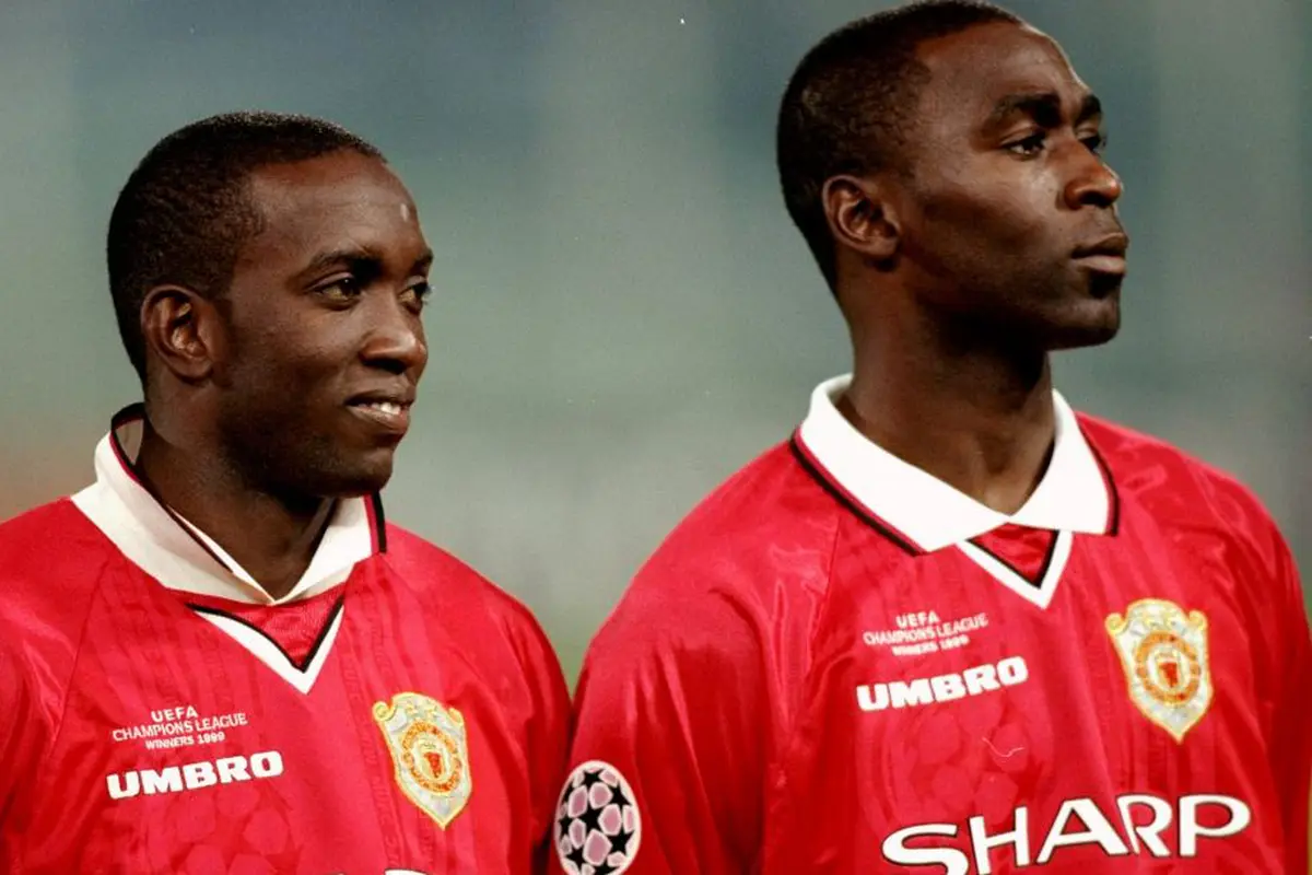 Dwight Yorke dan Andy Cole