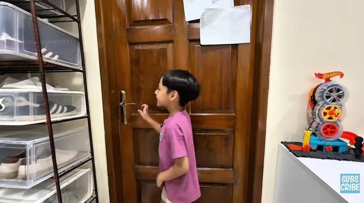 12 Potret Kamar Arasya Anak Tasya Kamila dengan Konsep Playful Modern