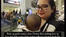 Sampai di bandara, ia mengaku sempat bingung akan mengambil koper. Ia mengaku kesulitan menemukan porter untuk membantunya. Bingung harus membawa dua troli dengan koper-koper besar. Hingga akhirnya ia bisa ketemu dengan porter saat mau keluar. [Instagram/tasyakamila]