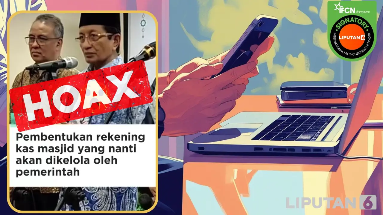 Cek fakta pemerintah akan mengelola kas masjid
