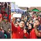 Hengky Kurniawan di rangkaian acara HUT ke-15 Kabupaten Bandung Barat. (Sumber: Instagram/sonyafatmala)
