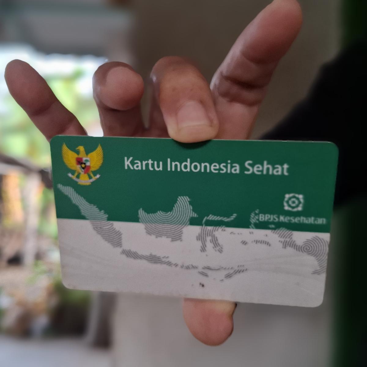 Kartu BPJS Kesehatan milik warga
