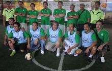 Direktur Jamsostek berlaga main futsal