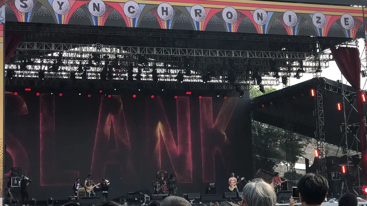 Slank di Panggung Synchronize Fest 2023 Hari Ketiga