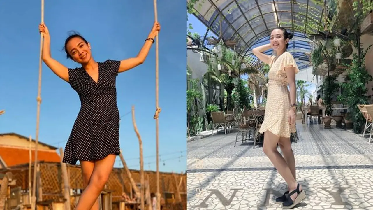 Liburan dan Belajar Meditasi, Ini 7 Potret Dea Ananda di Bali