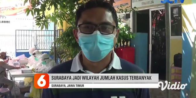 VIDEO: 40 Warga Dinyatakan Reaktif dari Tes Cepat Massal di Surabaya